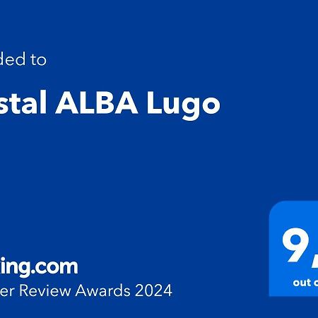 Hostal Alba Lugo Exteriör bild
