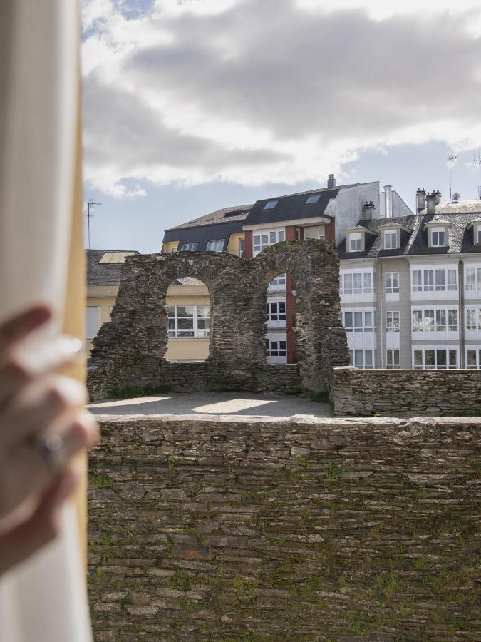 Hostal Alba Lugo Exteriör bild